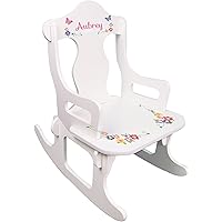 personalized rocking chair for baby girl