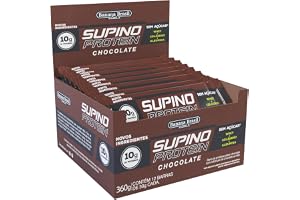 Banana Brasil Display Barra De Proteína Supino Protein Chocolate - 12 Unidades De 30G