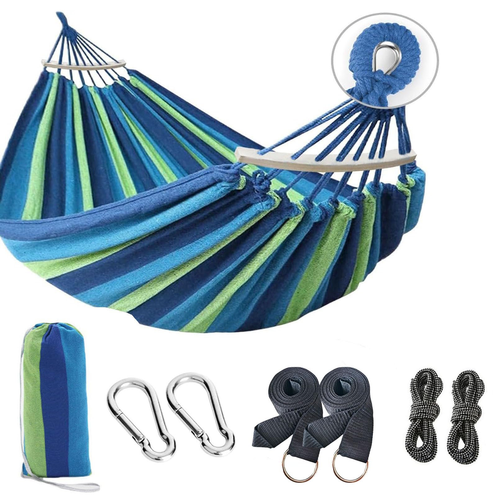 Camping Hammock 770lb Upgraded Thickened Double