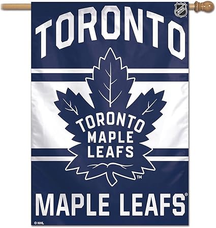 Amazon Com Wincraft Toronto Maple Leafs Banner House Flag