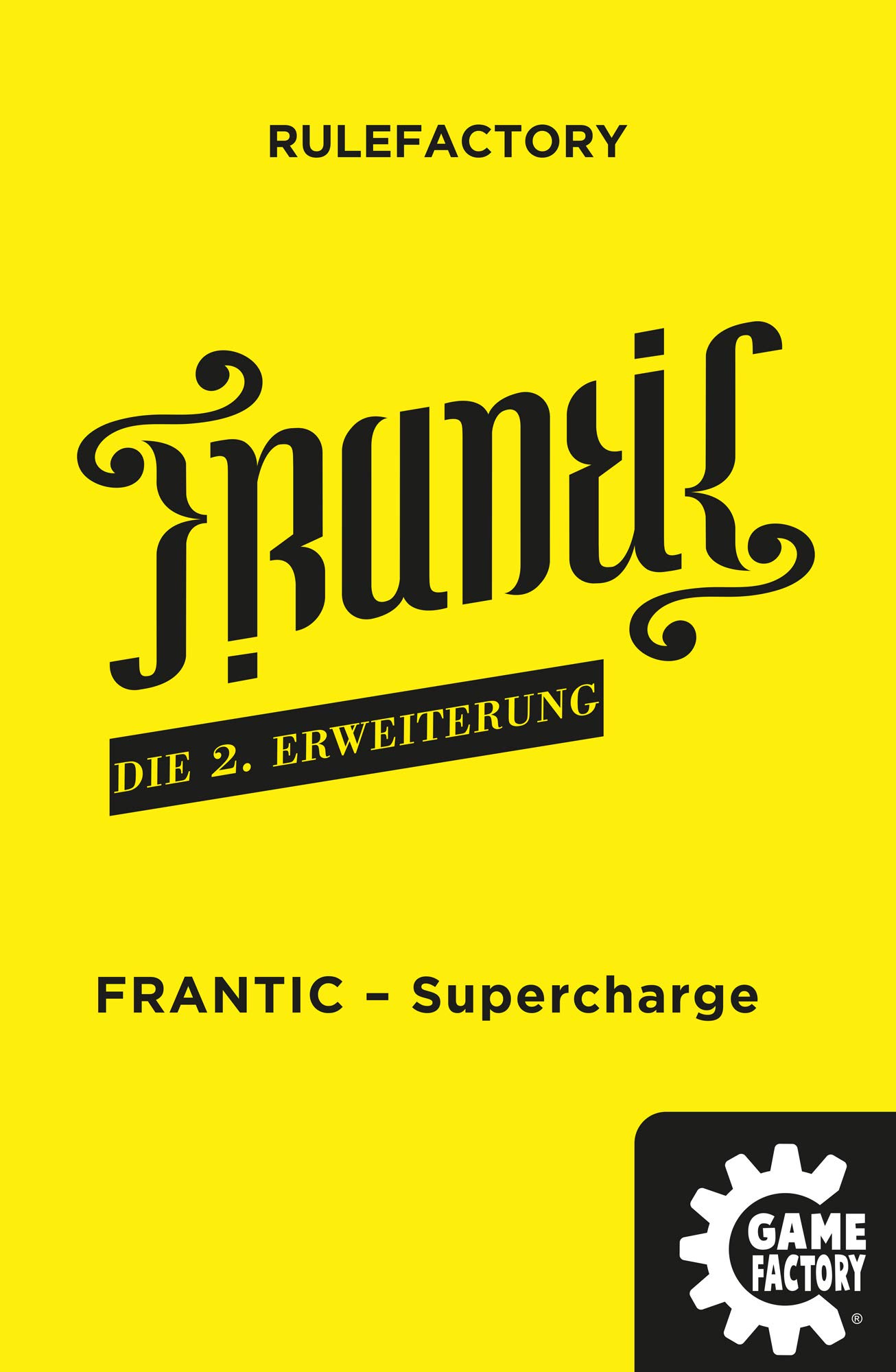 Game Factory 646259 Frantic Supercharge, Kartenspiel, 2. Erweiterung, Gelb 3