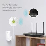 TP-Link RE200 AC750 Dual Band Wi-Fi Range Extender Booster Ethernet Port UK Plug view 6