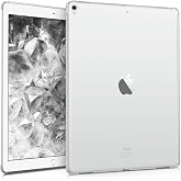 kwmobile Crystal Case Compatible with Apple iPad Pro 12,9" (2015/2017) - TPU Silicone Protective Smart Cover - Transparent