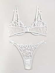 Lilosy Petite Sexy Cute Underwire Push Up Strappy