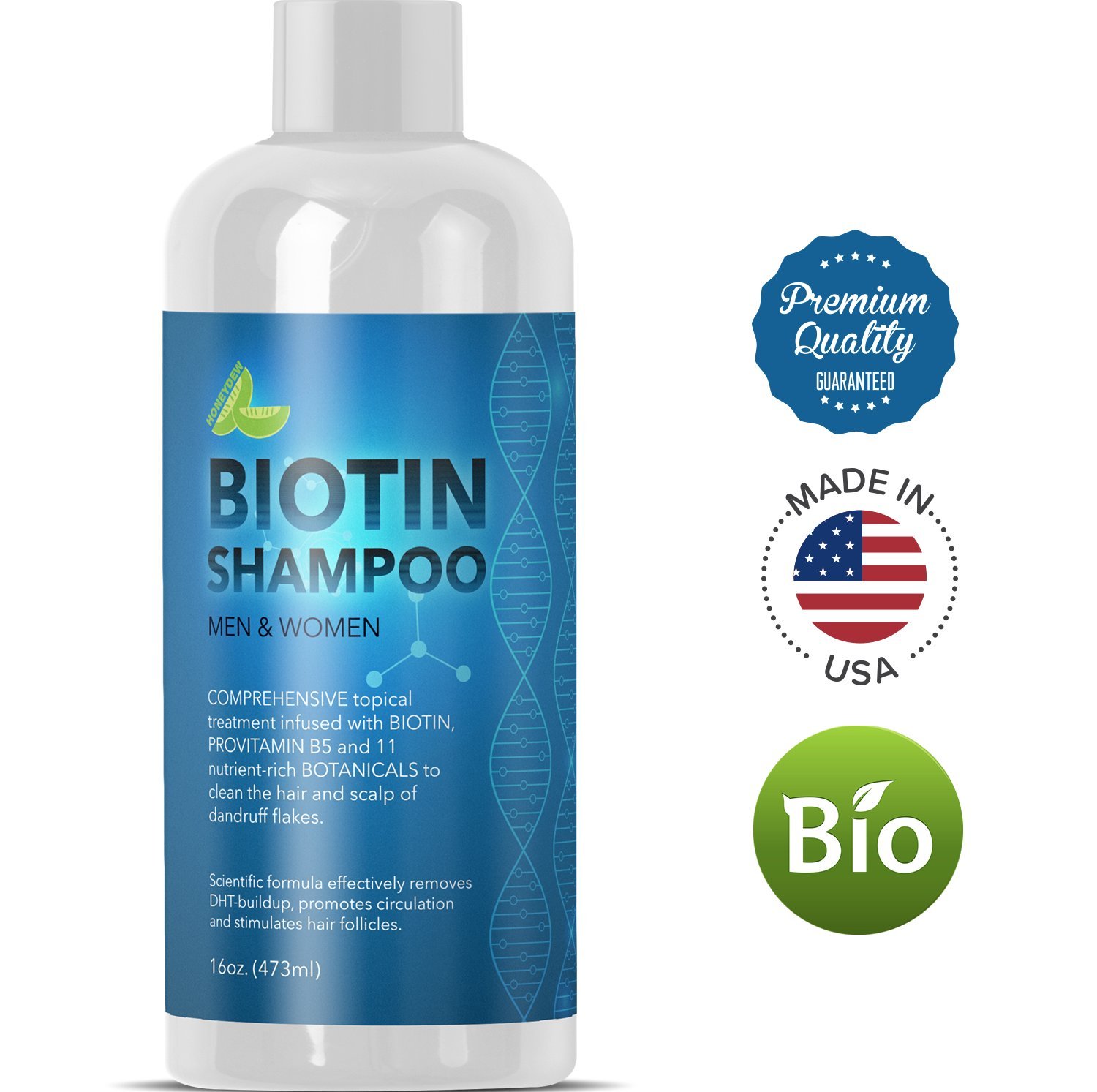 Biotin Shampoo for Hair Growth and Volume Hair Loss for Men and Women