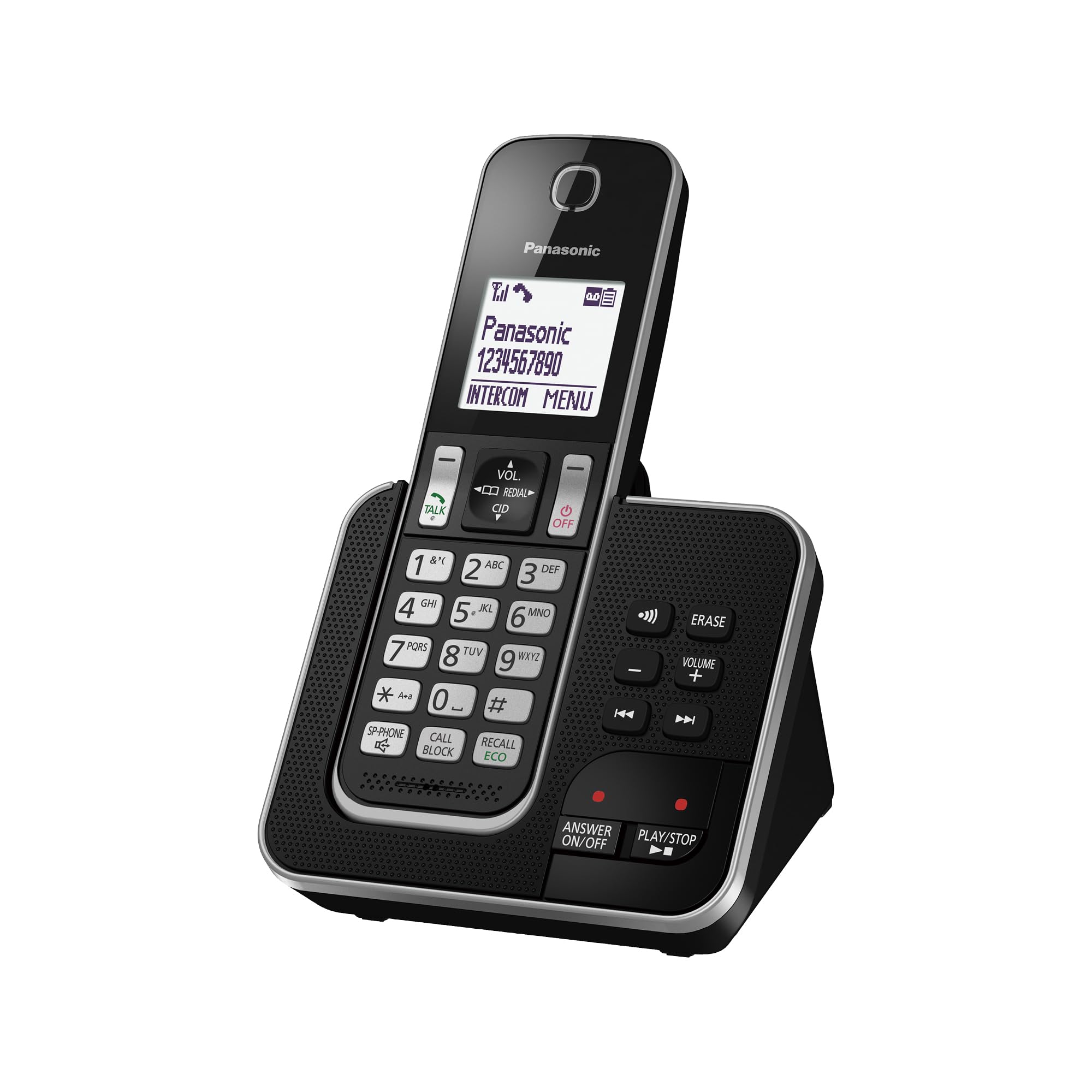 Panasonic KX-TGD620 Cordless Phone with Answering Machine ( Hands Free Functionality )