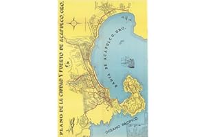 Acapulco Map Journal: Vintage Map Notebook