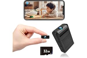 Hidden Camera 1080P HD Wireless WiFi Spy Camera with Motion Detection Night Vision APP Control Pet Camera Small Mini Wireless