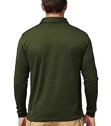 MIER Men's Outdoor Performance Tactical Polo Shirts