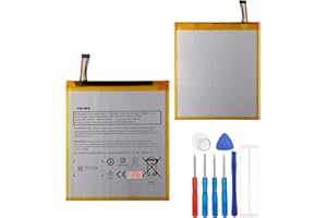 E-YIIVIIL Replacement Battery 58-000161 26S1018 Compatible with HD 8 6th Generation PR53DC with Repair Tool Kit