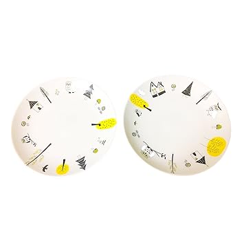 Amazon Lyckaオリジナル 北欧 お皿 プレート デザイン おしゃれ 贈答