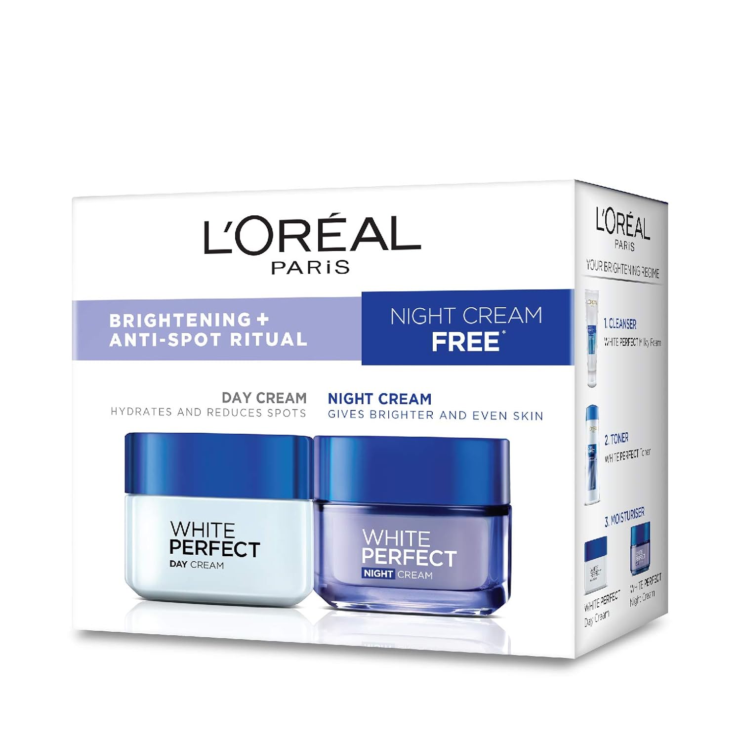loreal day and night cream combo