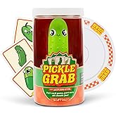 Exploding Kittens Presents, Pickle Grab - A Speed Grabbing Card Game - 2-6 Players - 15 Minutes to Play - Family Game Night - Fun for Kids, Teens, Adults, and Families