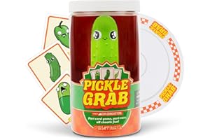 Exploding Kittens Presents: Pickle Grab – A Fast-Paced Card Game for Ages 7+ – 2-6 Players, 15-Minute Gameplay – Perfect for 