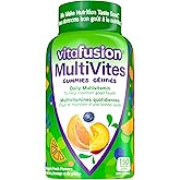 Vitafusion MultiVites Gummies - Daily Multivitamin, Helps Maintain Healthy Eyes & Skin, Metabolism, and Immune Function, 12 E