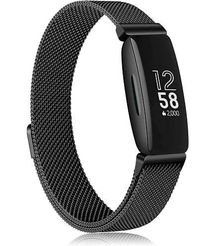 Xkravo Edelstahl-Armband Für Fitbit Inspire3/Inspire2/Inspire/Inspire HR – Verstellbar, Hautfreundlich, Einfacher Wechsel