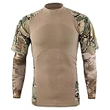 Mens Camouflage Patchwork Short Sleeve With Arm