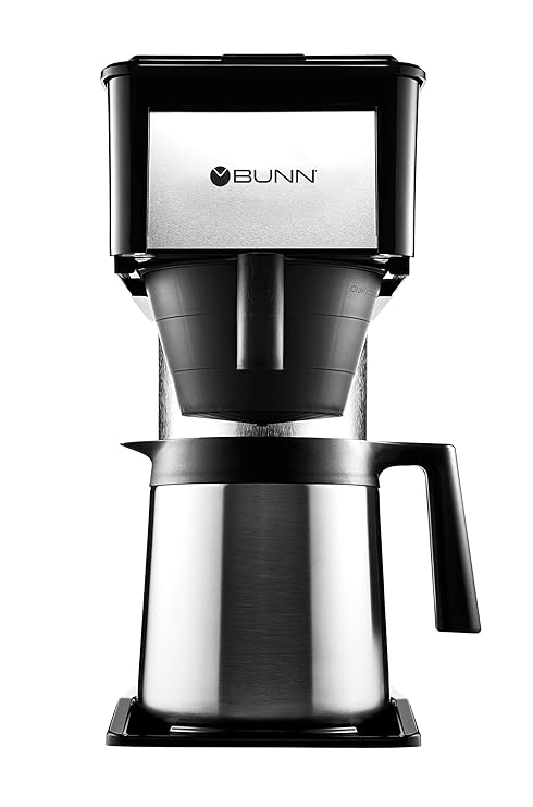 Bunn Btx B D Thermofresh High Altitude 10 Cup Home Thermal Carafe Coffee Brewer Black