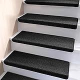 Brakki Bullnose Carpet Stair Treads, Non Slip Stair
