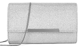 AFKOMST Summer Clutch Purses for Women 2024 Formal Crossbody Evening Bag and Wristlet Handbags with Chain Strap