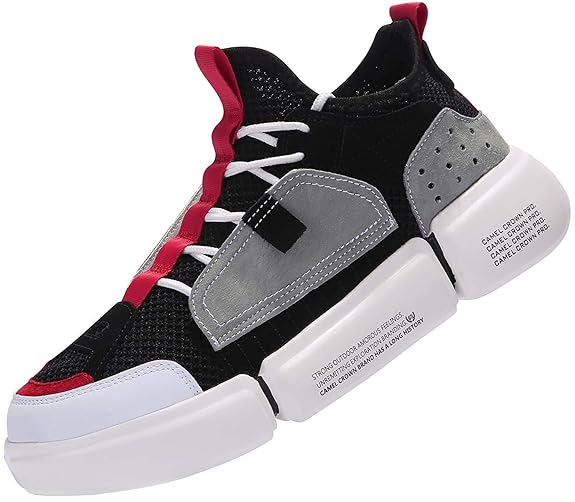 CAMEL CROWN Herren Sportschuhe Leichte Laufschuhe Atmungsaktiv Gym Schuhe Turnschuhe Trainer Outdoor Running Sneaker Shoes Sc