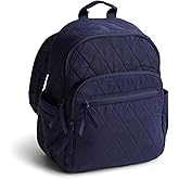 Vera Bradley Women's Performance Twill Bancroft Backpack, Peacoat, One Size