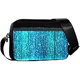 lumisonata Led Crossbody Bag Small Light Up Purse Glow Handbags Mini Shoulder Bags Women Luminous Wallet for Party