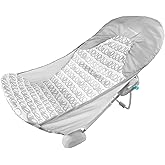 Ingenuity Foldaway 2-Position Baby Bath Seat, Adjustable Support for Sink or Bathtub, Ages 0-6 Months up to 20 Pounds, Machin