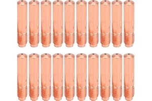 20 Pieces Welding Contact Tips 000068 Compatible with Miller Millermatic M 10 M 15 M 25 M 40 M 100 and M 150 - Copper Replace