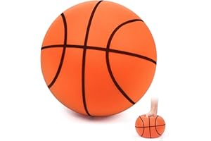 Silent Basketball, Indoor Training Quiet Basketball, No Noise Foam Bounce Ball for Various Indoor Activities, Size 7