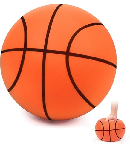 SKLZ Pro Mini Basketball Hoop With Ball, Standard (18 X 12 Inches) & Pro Mini Hoop 5-inch Foam Basketball, Orange In