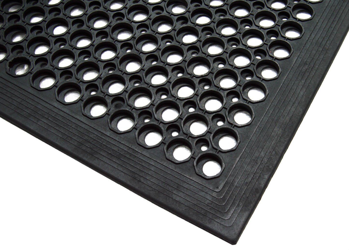 Zebel TX301 Heavy Duty Horse Stable Gateway Rubber Hollow Safety Mat