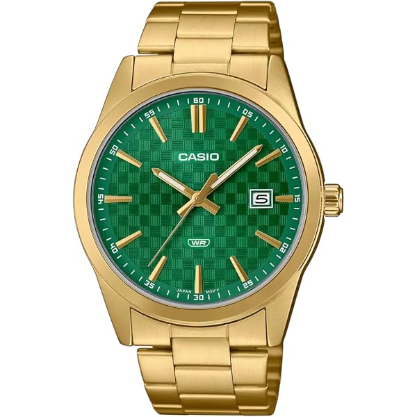Amazon.com: Casio MTP-VD03D-3A1 Men's Standard Stanless Steel