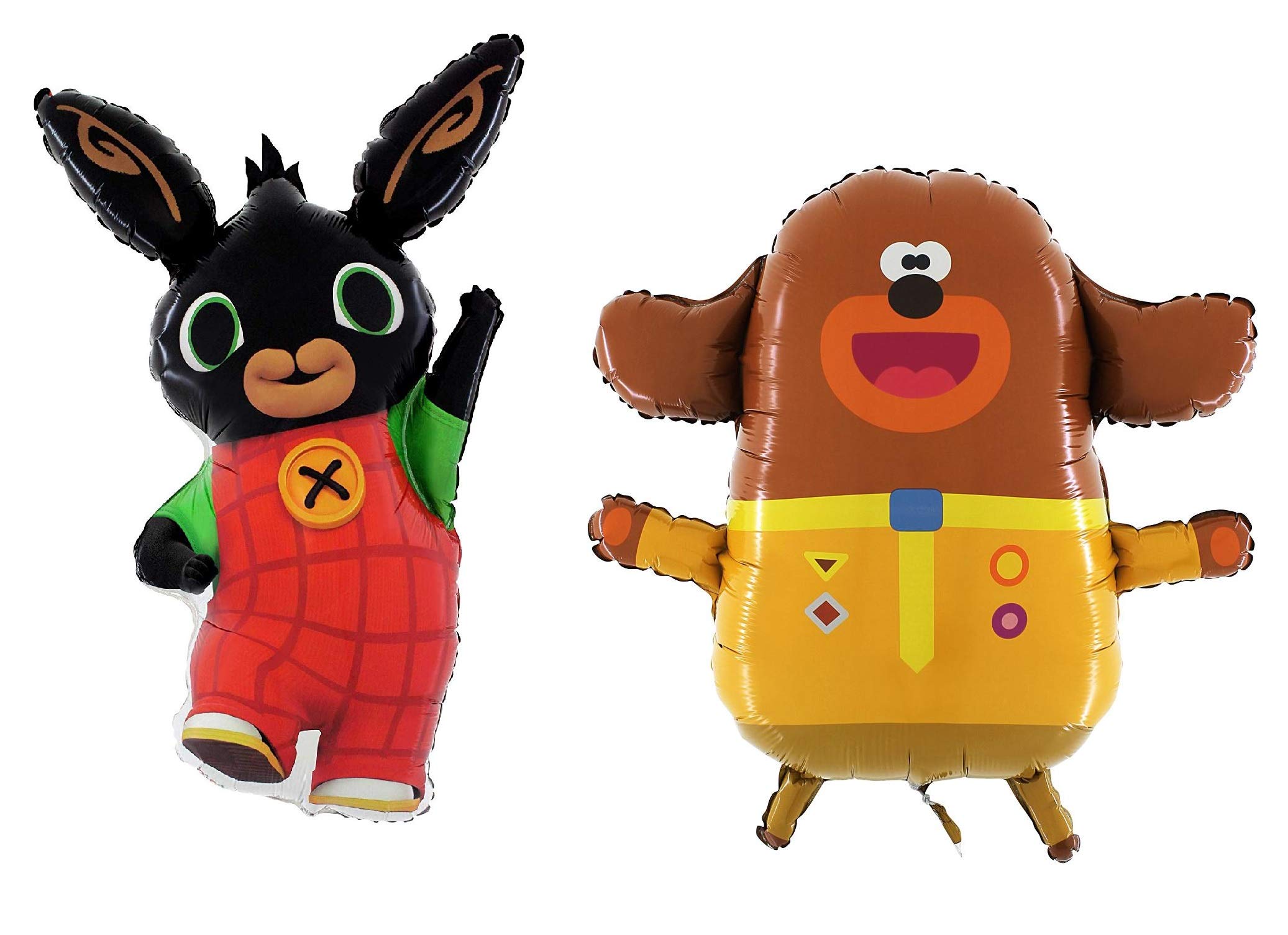 Toyland® Giant Jumbo Size Hey Duggee + Friend C Beebies Character Foil Balloons - Kids Party Balloons