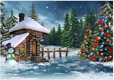 Sfondi Natalizi 3d.Decorazioni Natalizie Sfondo Per Studio Fotografico 3d 150 X 90 Cm Amazon It Illuminazione