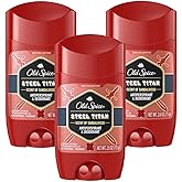Old Spice Steel Titan Anti-Perspirant Deodorant, 2.6 oz (Pack of 3)