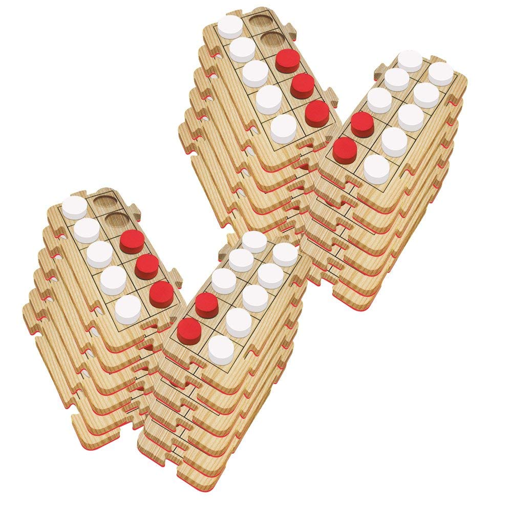 Learning Resources 24-Pack Rekenrod Foam Ten-Frames (Class Set)