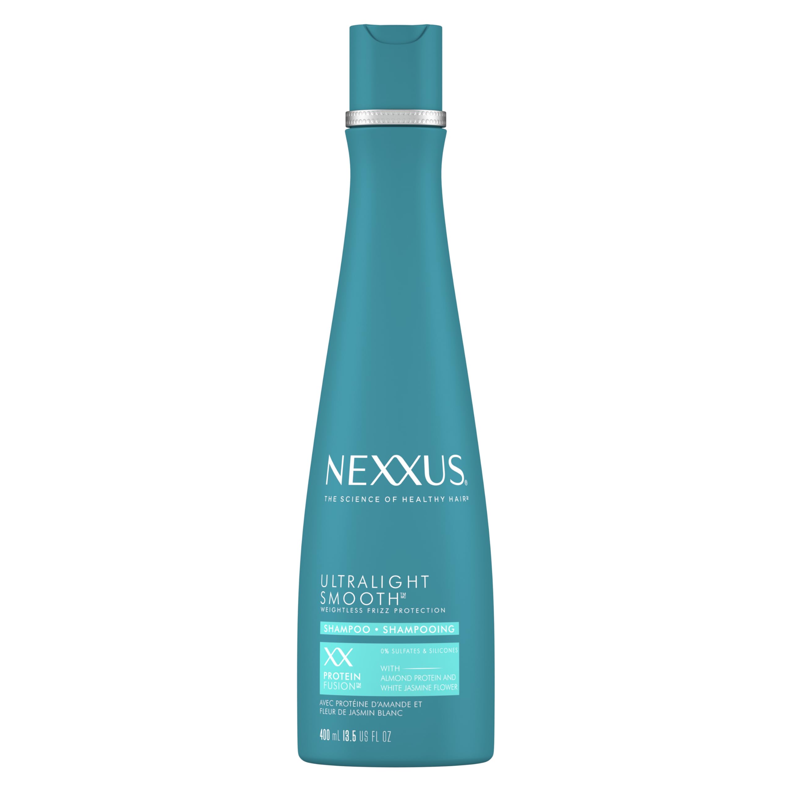 NEXXUS Ultralight Smooth Shampoo for Dry and Frizzy Hair Weightless Smooth Hair Treatment to Block Out Frizz 13.5 fl oz