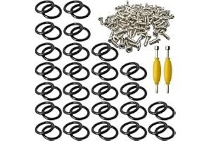 GNDAYOUG 50-Pack GI Joe O-Rings+ 100 Screws + 2 Spanners,Fits for Premium 3.75" Action Figure Repair Kit | Replacement Parts for Vintage Toy Joints & Waistbands | DIY Fix Accessories for Collectors