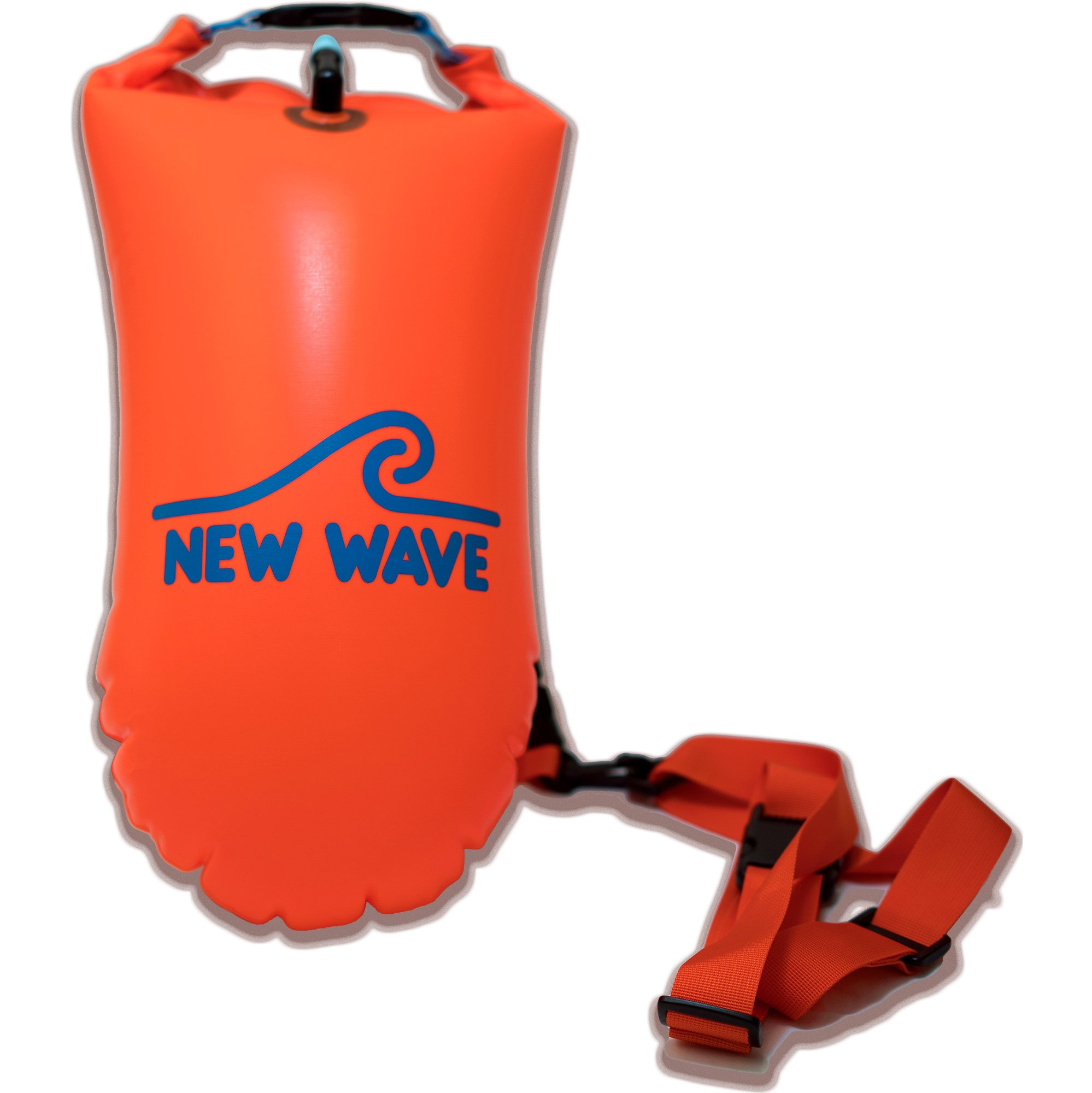 Example Daily Safe Float Mua New Wave Swim Buoy Swim Safety Float and Drybag for Open Water ...