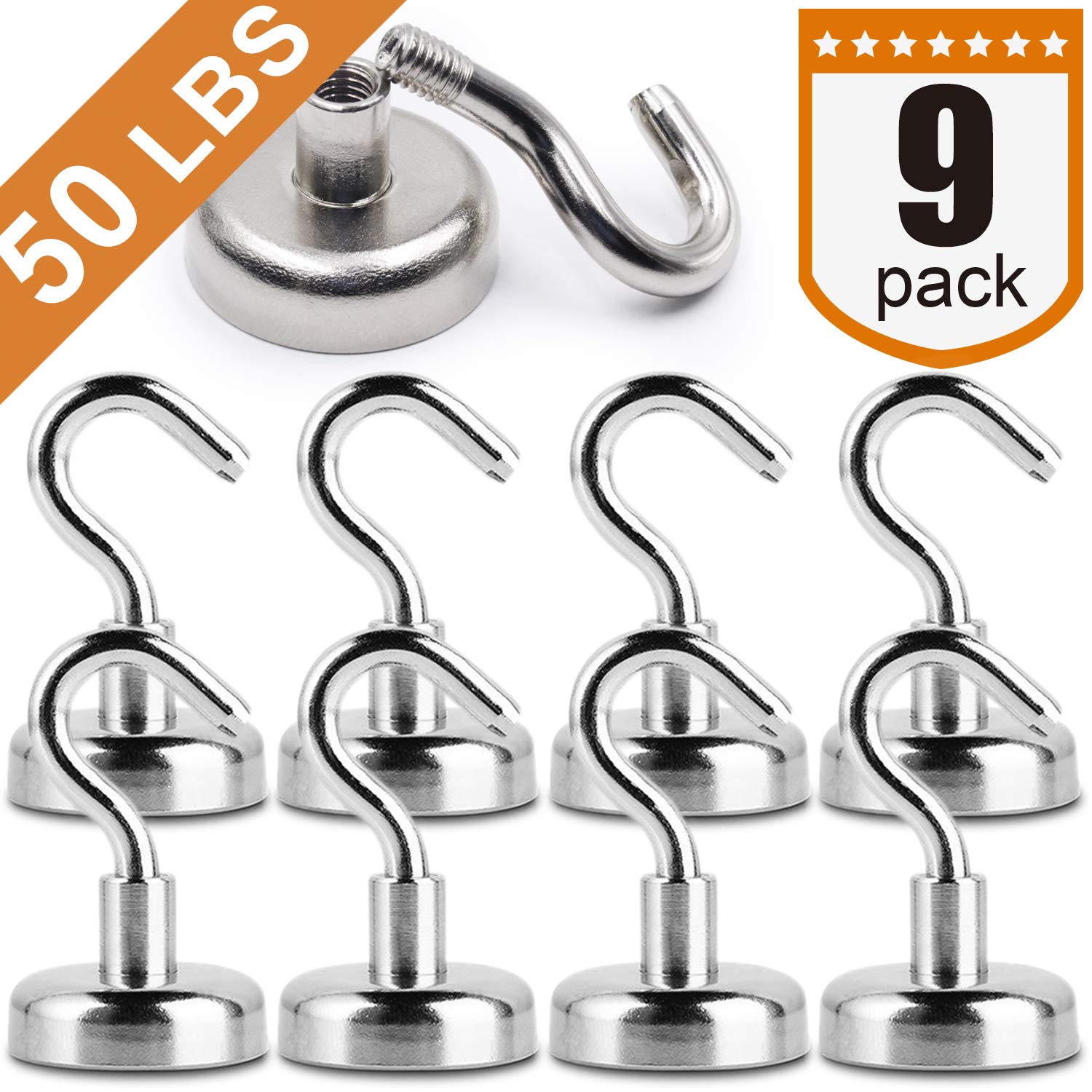 Heavy Duty Hooks, Strong Neodymium Hook for Home