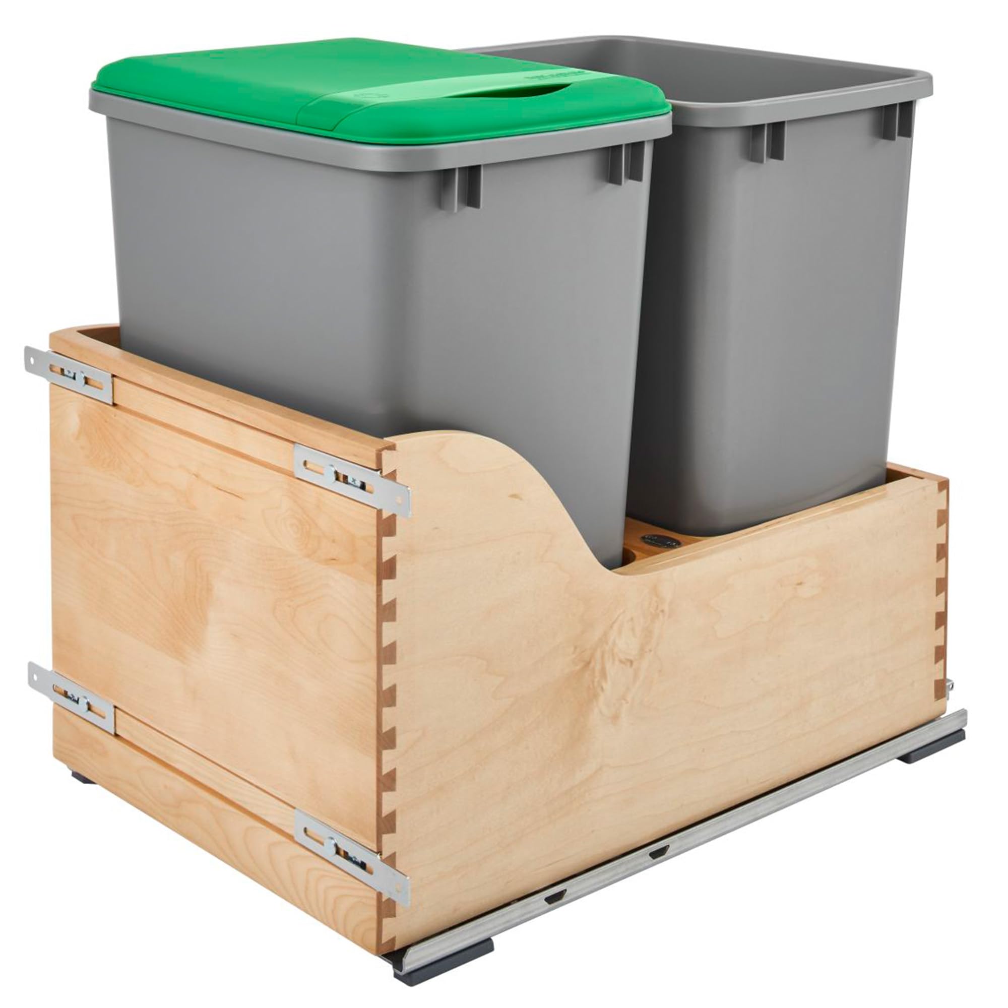 Rev-A-Shelf Pullout Trash Cans for Kitchen