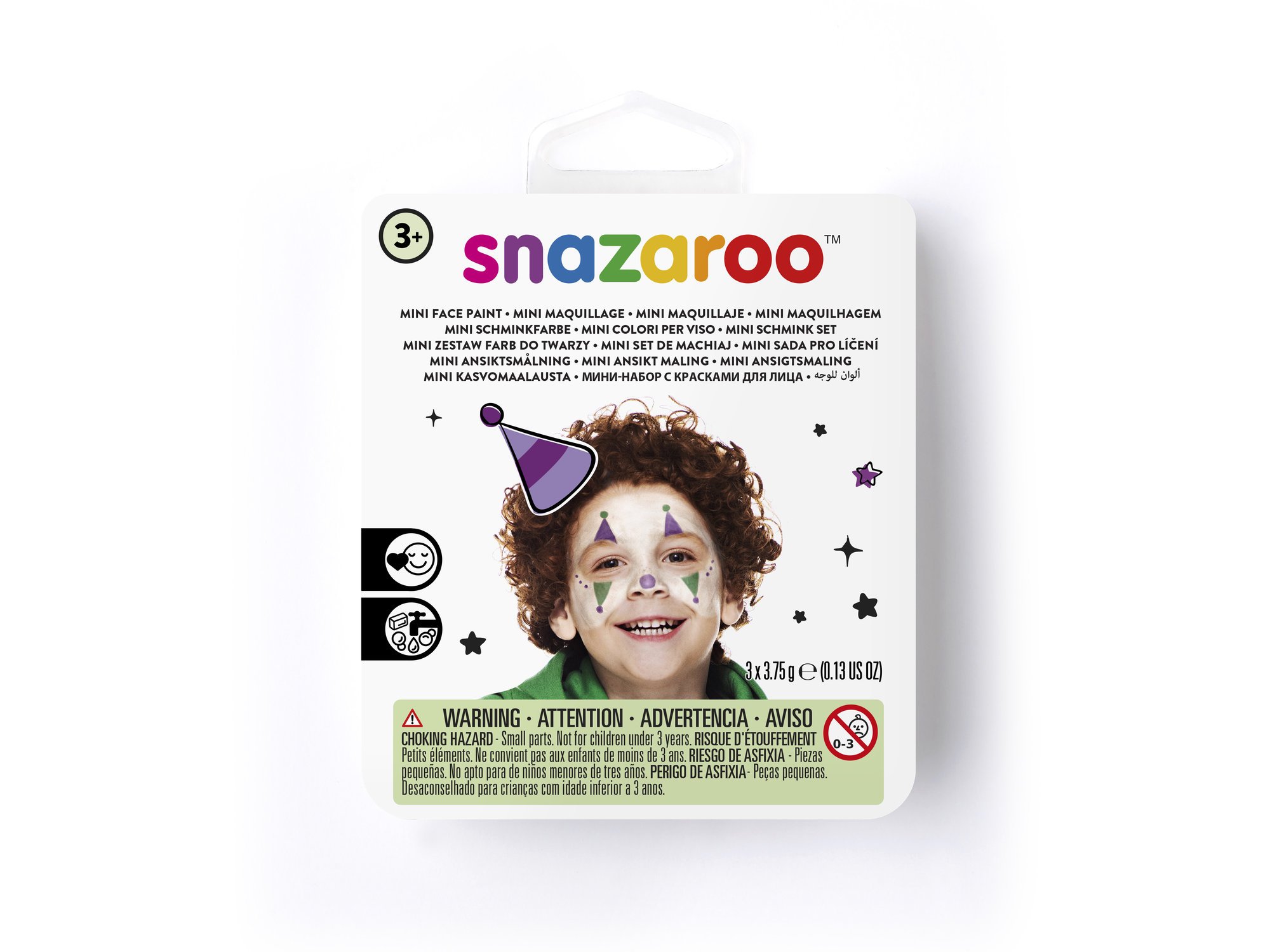Snazaroo 1172088 "Festive mask" Mini Theme Pack