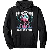 Flamingo Ritual Sleep Token Aesthetic Moon Vibe Pullover Hoodie