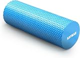 KAYMAN Foam Roller Sports Recovery Deep Tissue 44.5 x 15cm Blue