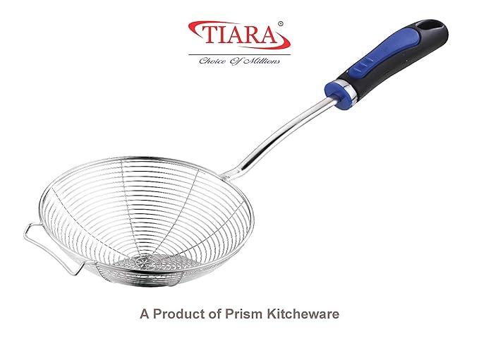 TIARA - Sigma Frying Strainer DEEP Fry/MESH Strainer/JHARA/Puri Strainer 1PC