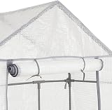 Taylor & Brown Walk In Greenhouse Cover Heavy Duty Replacement 143x73x195cm view 6