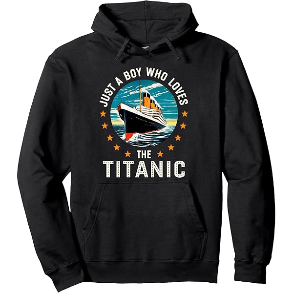 Sweatshirt à Capuche « Titanic Chats » - Coupe Classique, 241g, Col Tissé - Look Décontracté Et Humoristique