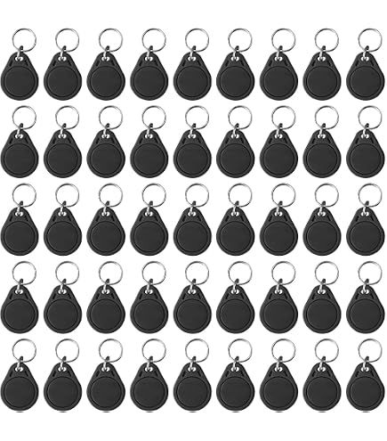 Amazon.com: ETEKJOY 100 PCS 125KHz RFID Key Fob Proximity ID Card