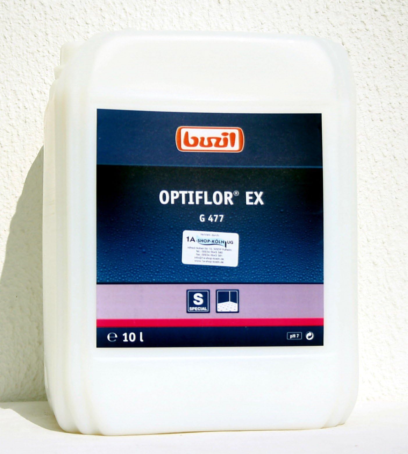 Buzil G477 Opti Pile EX Spray Extraction Cleaner 10 Litre